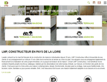 Tablet Screenshot of lmp-constructeur.com